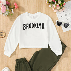 BROOKLYN Graphic Sweatshirt and Joggers Set