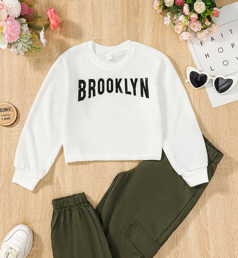 BROOKLYN Graphic Sweatshirt and Joggers Set